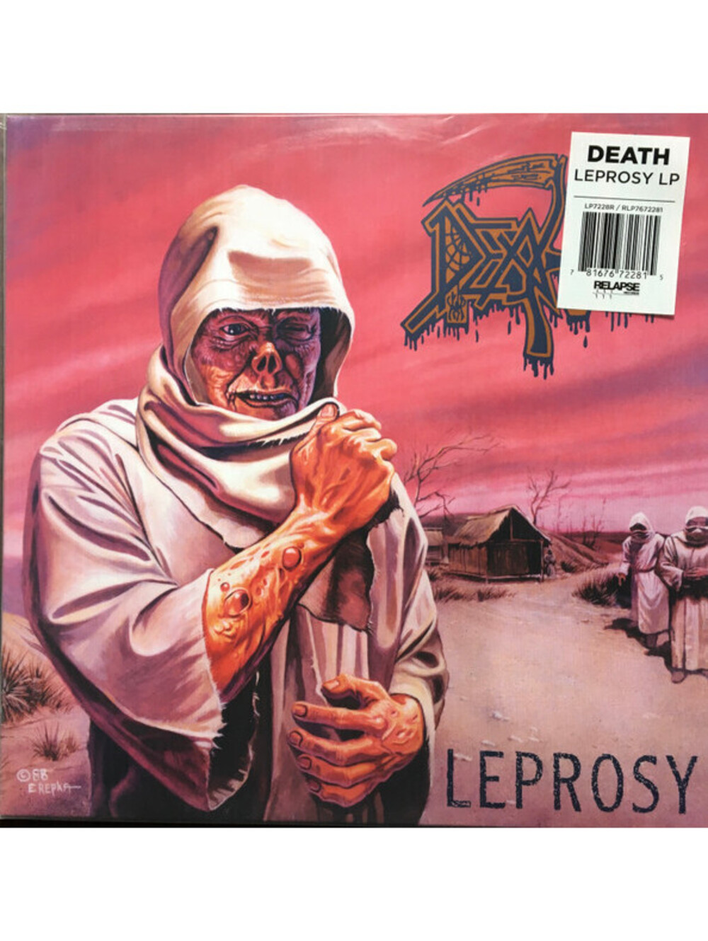 DEATH - LEPROSY LP VINYL RECORD death metal, thrash metal, speed metal